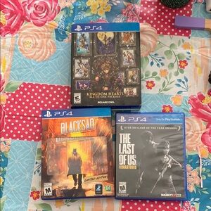 PS4 Video Games Collection. 3 games